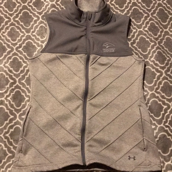 under armour grey vest